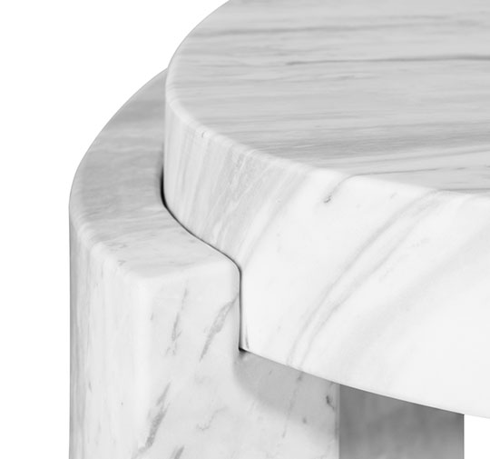 TACCA Marble Coffee Table Modern Contemporary Design by BRABBU as a modern coffee table is ideal for a modern home decor.