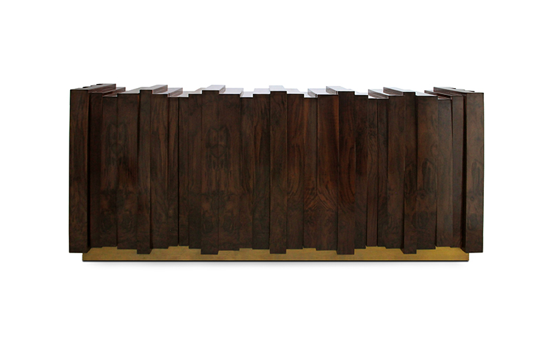 NAZCA | Buffet en Noyer Moderne Design par BRABBU