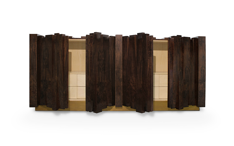 NAZCA | Buffet en Noyer Moderne Design par BRABBU