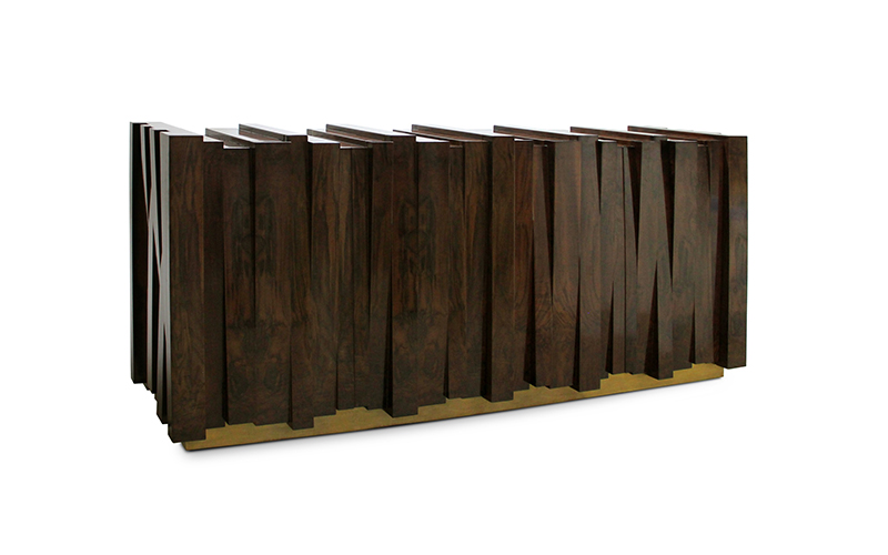 NAZCA | Buffet en Noyer Moderne Design par BRABBU