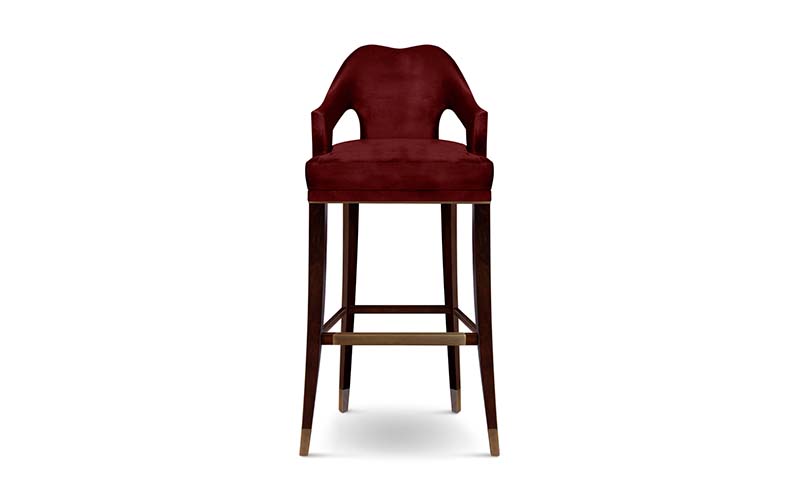 Nº20 Bar Chair Modern Design by BRABBU it’s an elegant bar stool with back ideal for a modern home decor.