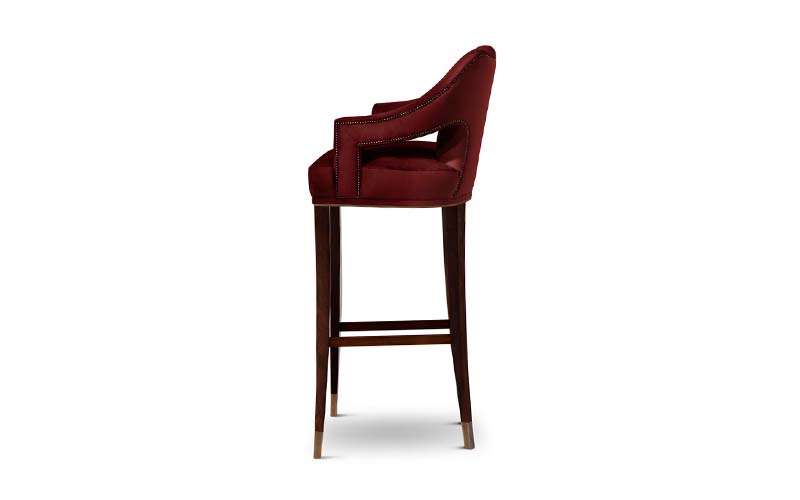 Nº20 Bar Chair Modern Design by BRABBU it’s an elegant bar stool with back ideal for a modern home decor.