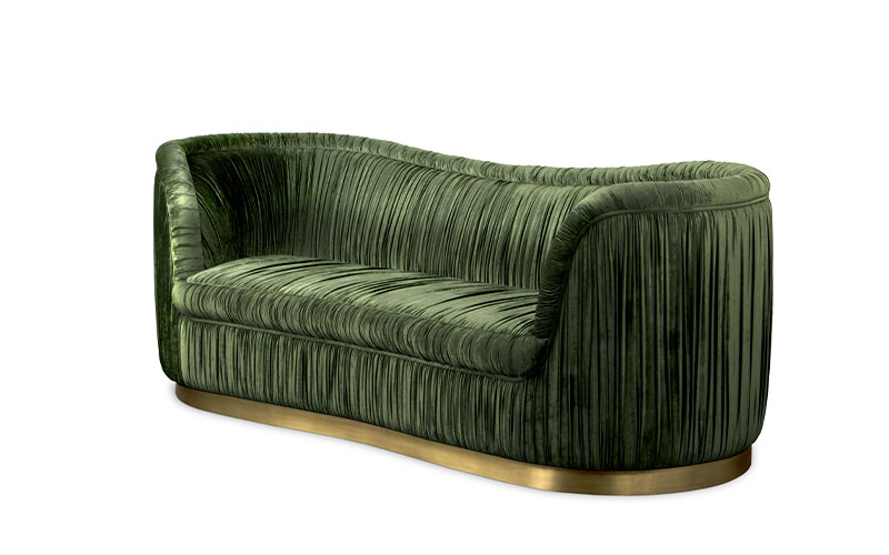 DAKOTA | Canapé en Velours Contemporain Design par BRABBU