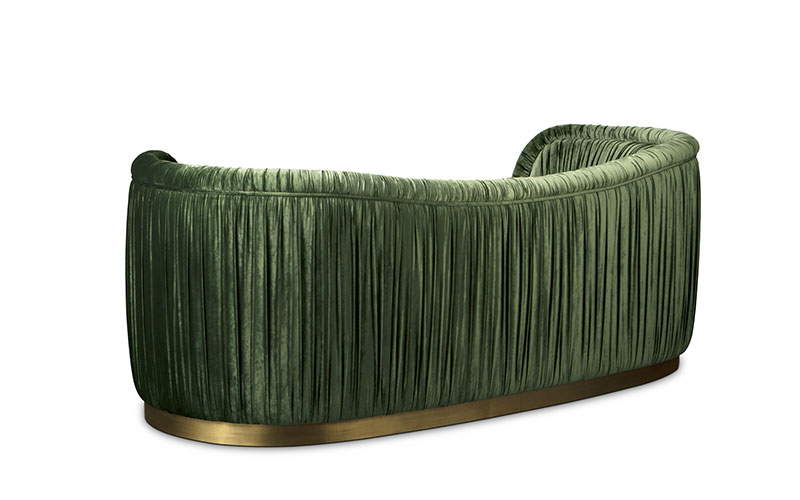 DAKOTA | Canapé en Velours Contemporain Design par BRABBU