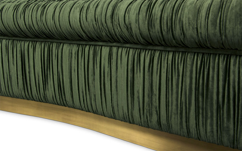 DAKOTA | Canapé en Velours Contemporain Design par BRABBU