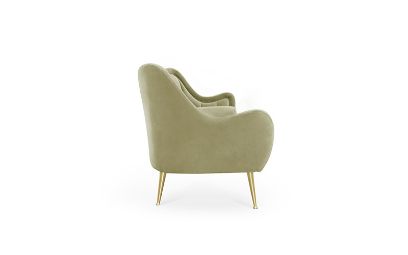 HERMES | Canapé 2 places Contemporain Design par BRABBU