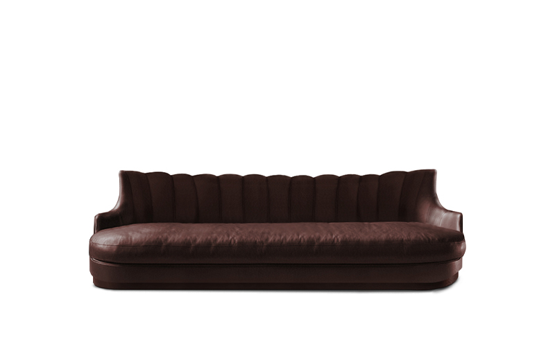 PLUM | Canapé en Cuir Synthétique Design par BRABBU