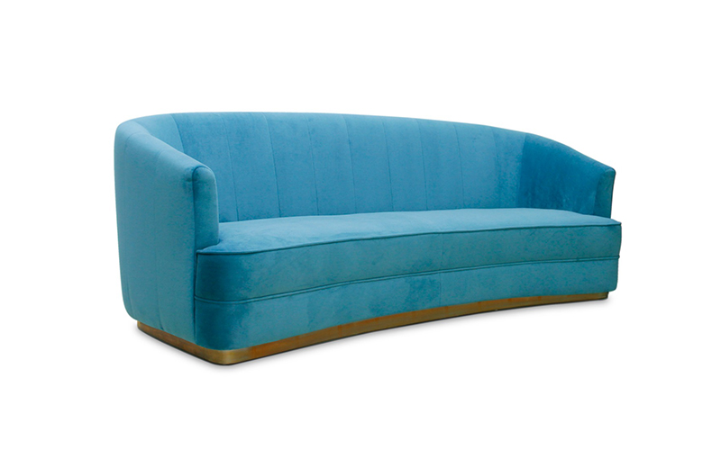 SAARI | Canapé Contemporain en Velours Design par BRABBU