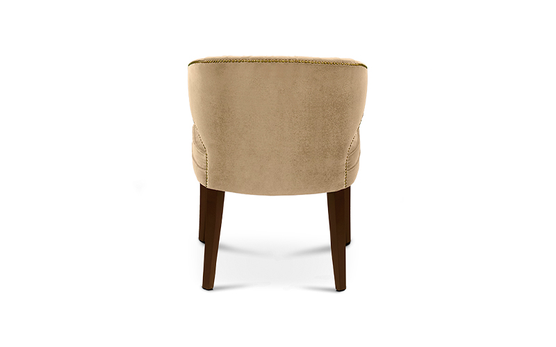 IBIS | Velvet Upholstered Dining Chair by BRABBU
