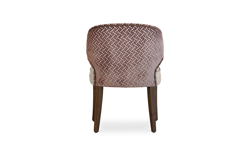 IBIS | Velvet Upholstered Dining Chair by BRABBU