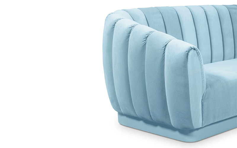 OREAS | Canapé Moderne en Velours Design par BRABBU