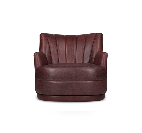 PLUM | Synthetic Leather Single Sofa Modern Contemporary Furniture by BRABBU