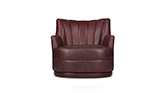 PLUM | Canapé en Cuir Synthétique Moderne Design par BRABBU