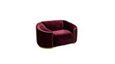 WALES Single Sofa | Modern Curved Single Sofa by BRABBU