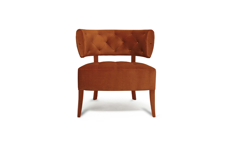 ZULU | Fauteuil en Velours Moderne Design par BRABBU