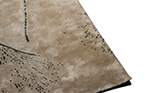 MACUSHI | Rectangular Wool Rug with Flower Patterns by BRABBU