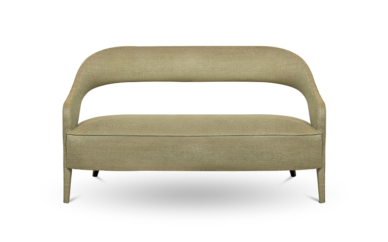 TELLUS 2 Seater Sofa Modern Design by BRABBU is a twill sofa ideal for a modern home decor.