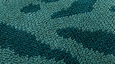 KUBEO Round | Hand-knotted Dyed Round Wool Rug by BRABBU