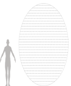 KUBEO round rug human scale