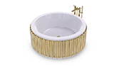 Symphony | Bathtub Modern Design by Maison Valentina