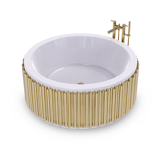 Symphony | Bathtub Modern Design by Maison Valentina