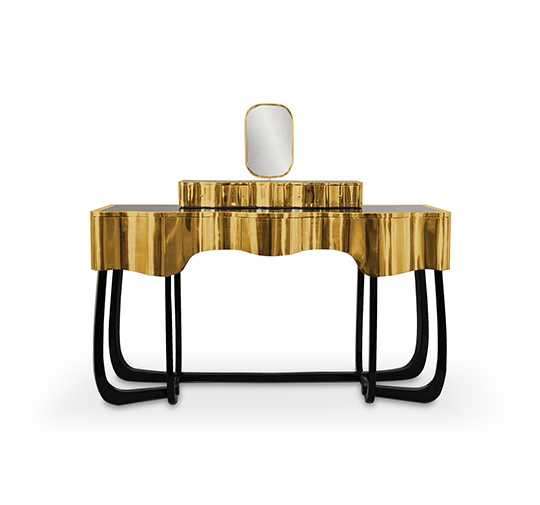 SINUOUS I Dressing Table Modern Design by Maison Valentina