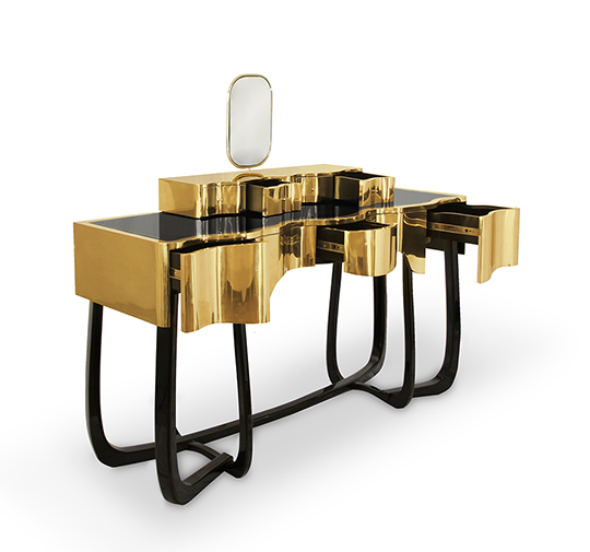 SINUOUS I Dressing Table Modern Design by Maison Valentina