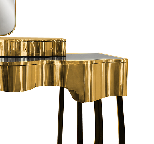 SINUOUS I Dressing Table Modern Design by Maison Valentina