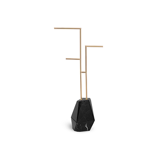 DIAMOND I Towel Rack Modern Design by Maison Valentina