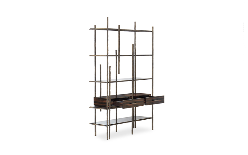 MAMBU | Wood Bookcase Modern Design by BRABBU