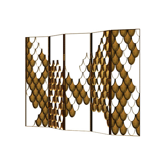 KOI | Paravent Contemporain Design par BRABBU