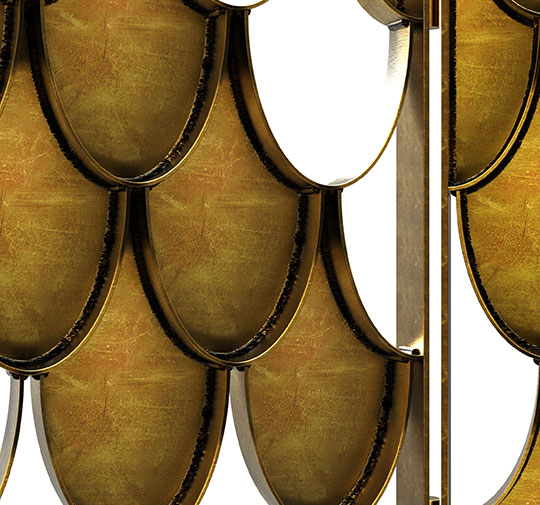 KOI | Paravent Contemporain Design par BRABBU