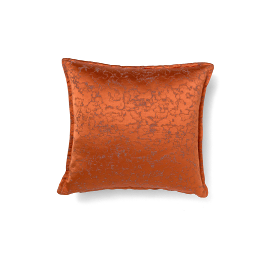 MARMUR ORANGE | Eclectic Design Pillow by BRABBU