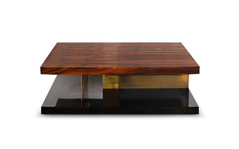 LALLAN | Table basse en Bois Moderne Design par BRABBU