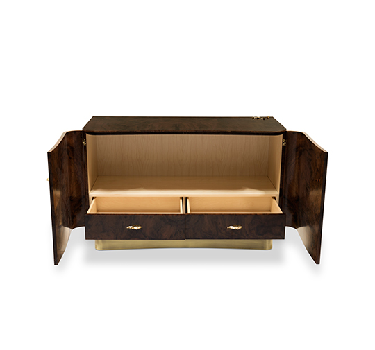 BARAKA II | Wooden Cupboard Modern Design by BRABBU