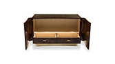 BARAKA II | Wooden Cupboard Modern Design by BRABBU