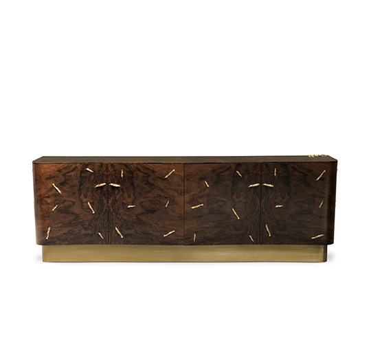 BARAKA | Modern Contemporary Wood Sideboard by BRABBU