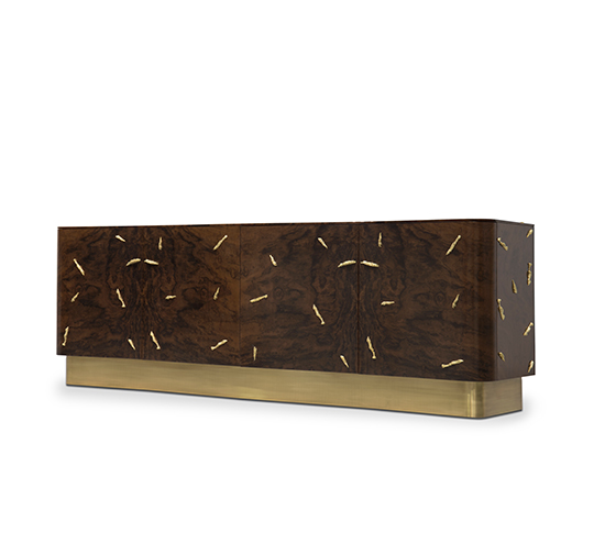 BARAKA | Modern Contemporary Wood Sideboard by BRABBU