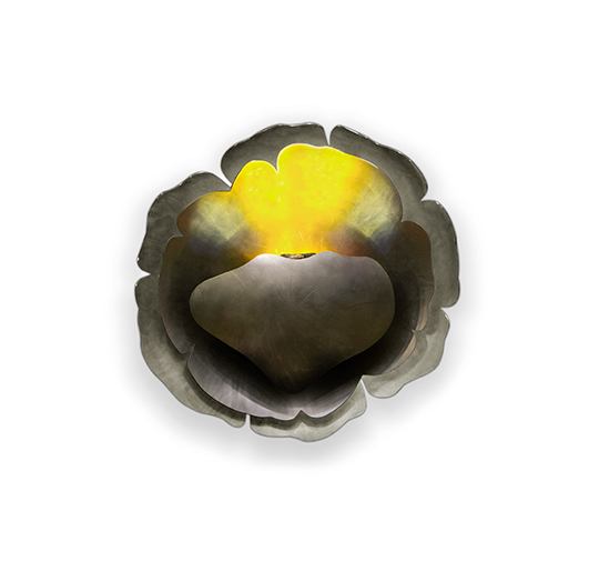 BLOOM | Modern Wall Fire by Foogo