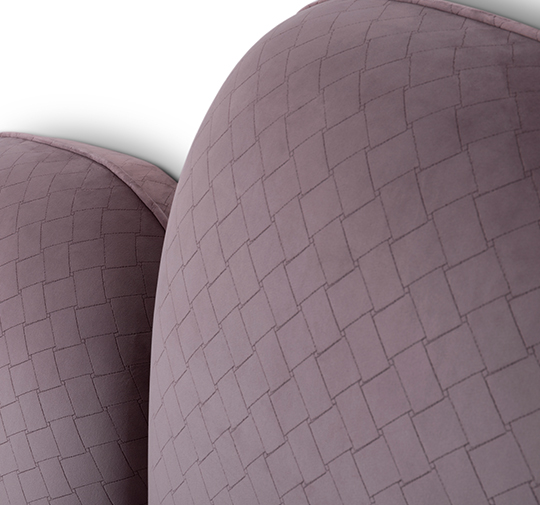 IRAYA | Modern Velvet Headboard by BRABBU