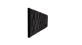 VIME | Contemporary Velvet Headboard by BRABBU