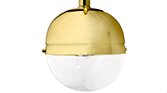 NIKU | Round Modern Pendant Light by BRABBU