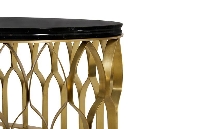 MECCA Brass Coffee Table Modern Design by BRABBU will enhance your modern home decor.