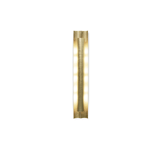 AURUM XL | Long Gold Wall Light Modern Design by BRABBU