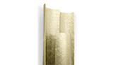 AURUM XL | Long Gold Wall Light Modern Design by BRABBU