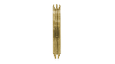 SAKI XL | Modern Long Gold Wall Light by BRABBU