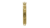 SAKI XL | Modern Long Gold Wall Light by BRABBU