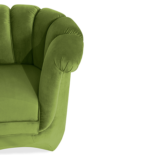 HERA Dining Sofa | Velvet Dining Sofa by BRABBU