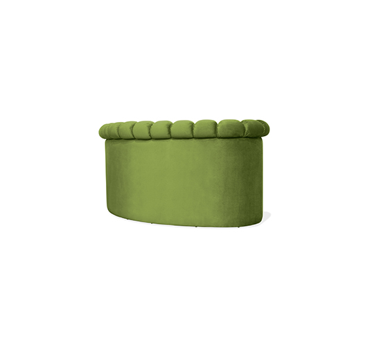 HERA Dining Sofa | Velvet Dining Sofa by BRABBU