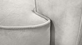 PEARL Round Three Sofa | Velvet Round Sofa by BRABBU